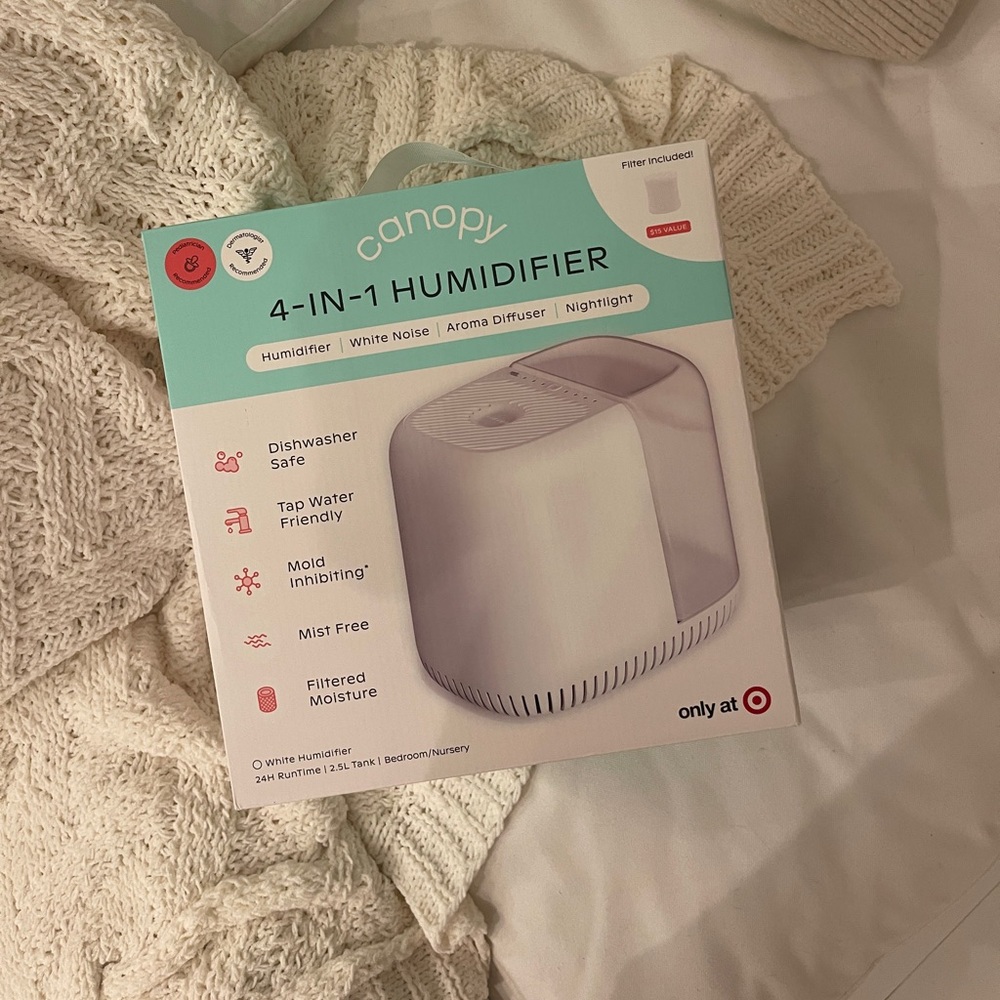 NEVER USED Canopy Humidifier